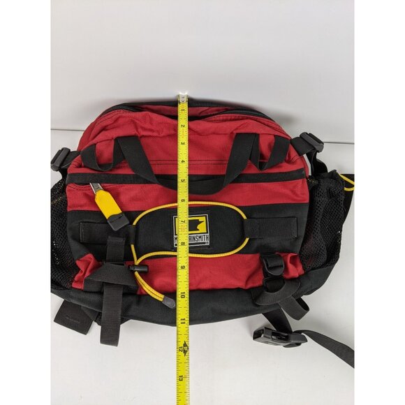 MountainSmith Fanny Pack Bag Waist Bag Red Black Yellow Hiking Trail Running - Picture 11 of 13
